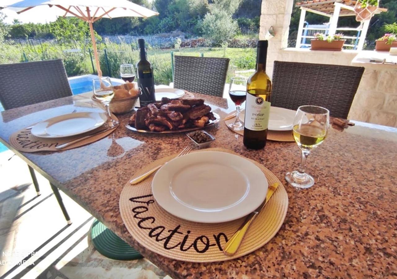 Flamingo - House With Private Pool Villa Gornji Seget Exterior photo