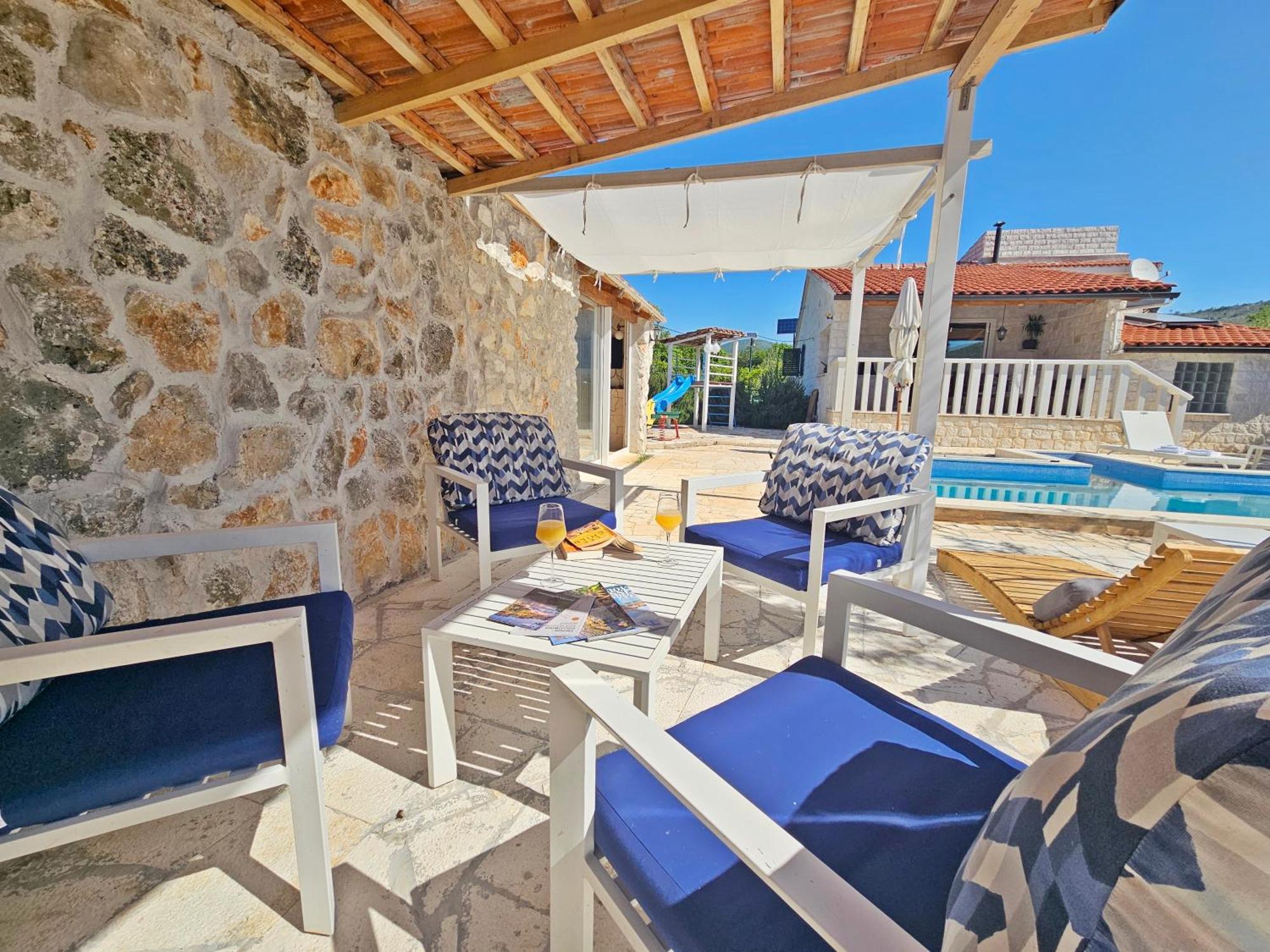 Flamingo - House With Private Pool Villa Gornji Seget Exterior photo